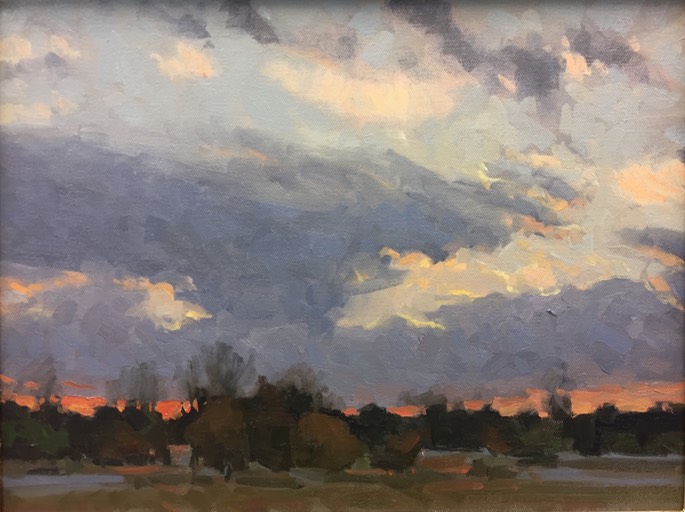 Anvil Cloud Study 12x16