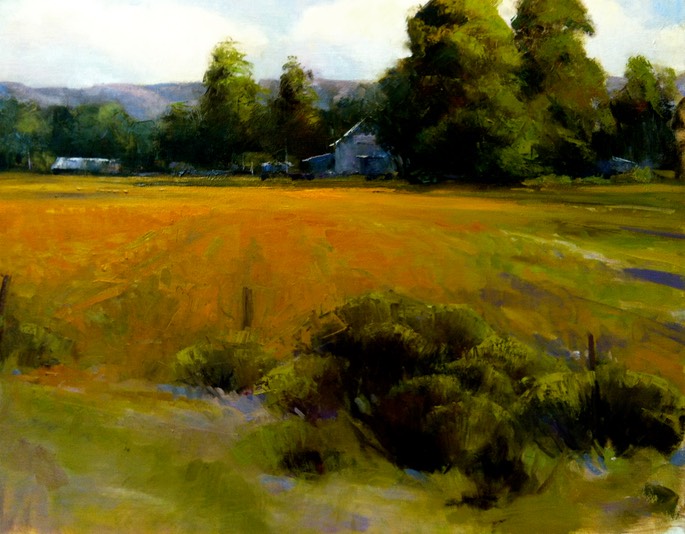 Autumn Fields 20x24