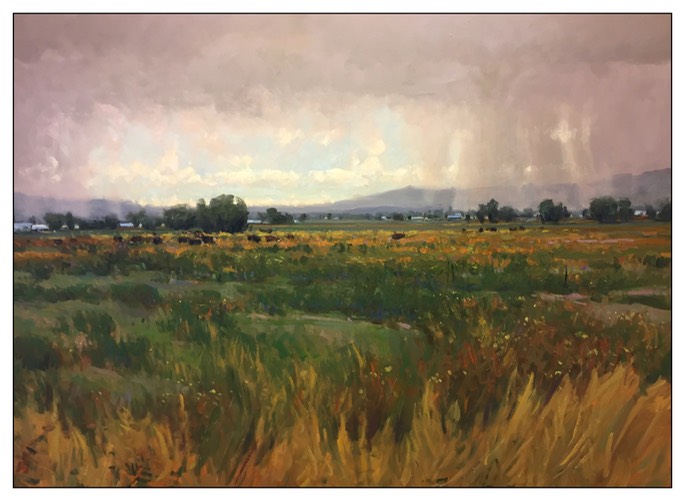 Valley Showers 36x48