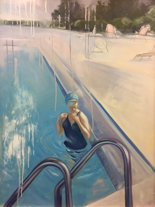 LAST SWIM 40X30