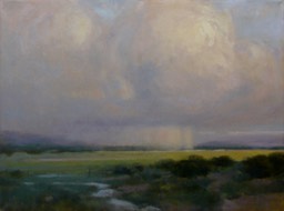 Thunderheads Over Prairie Flats 20x24