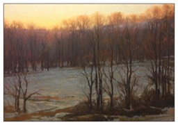 Winter Morning Glow (nc) 30x40